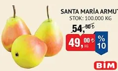 SANTA MARİA ARMUT KG SANTA MARİA ARMUT KG
